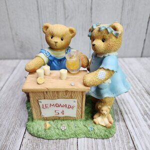 Cherished Teddies Albert & Susann - Whenever Life Hands You Lemons Make Lemonade